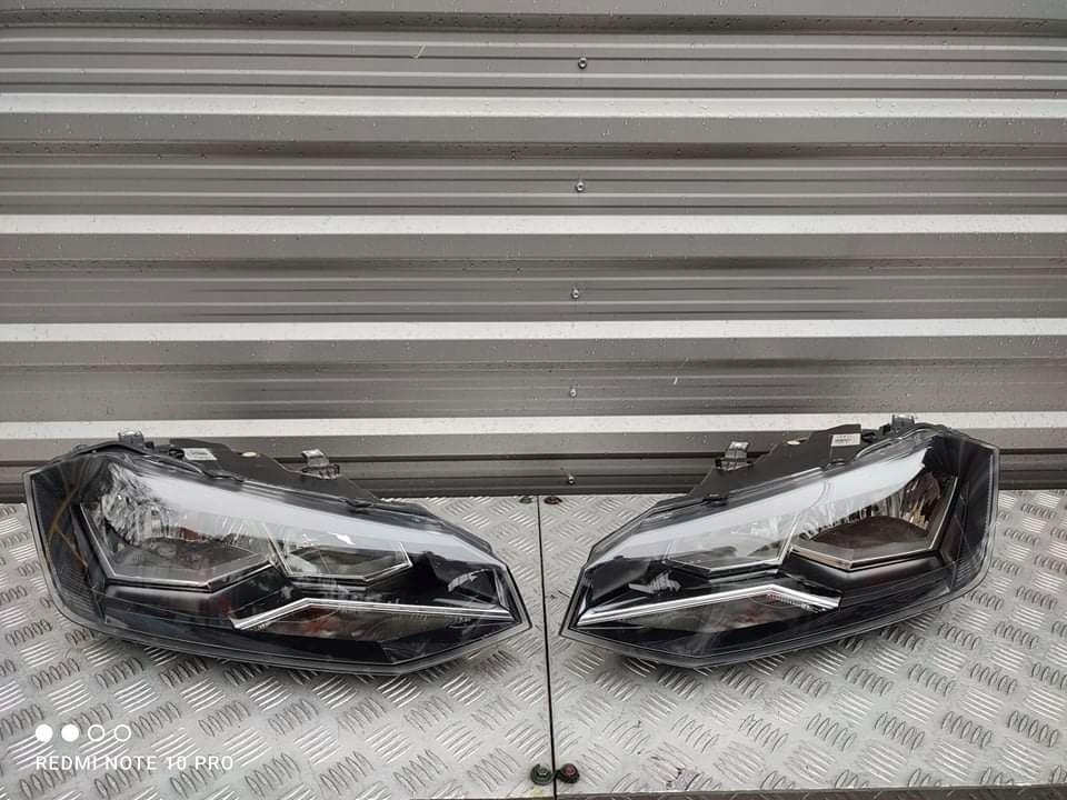 vw polo 2g faros frente lote eu (#)