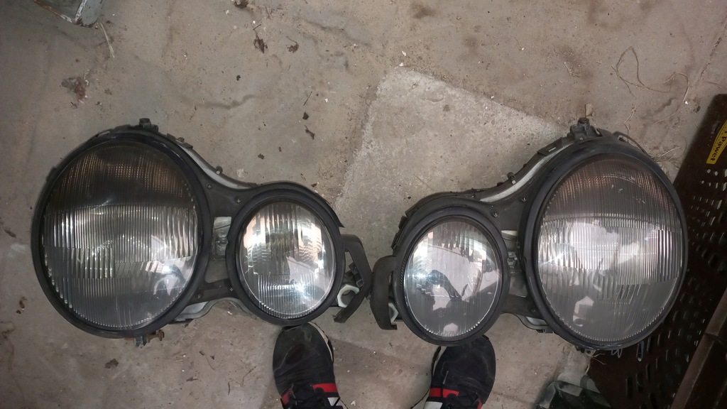  faros compl frente mercedes w210 hella black (#)