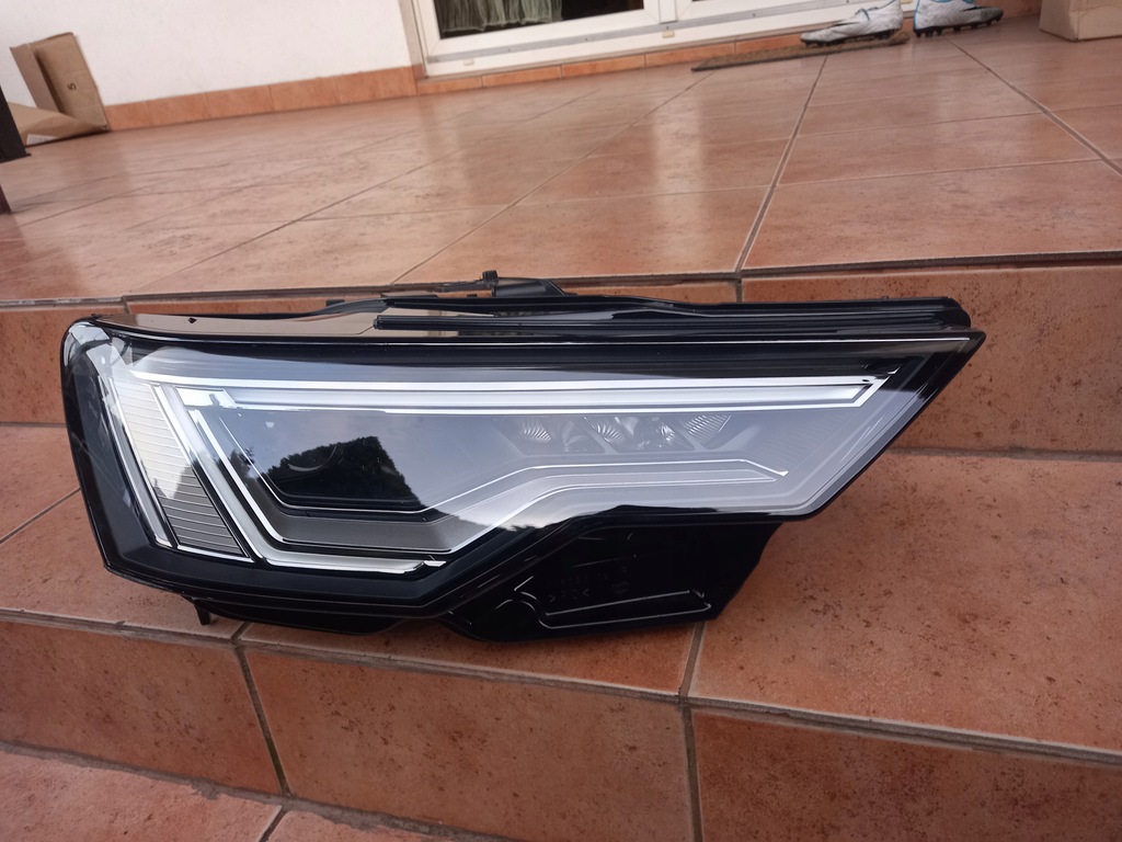 audi a6 c8 faro delantera full led 4k 18 > (#)