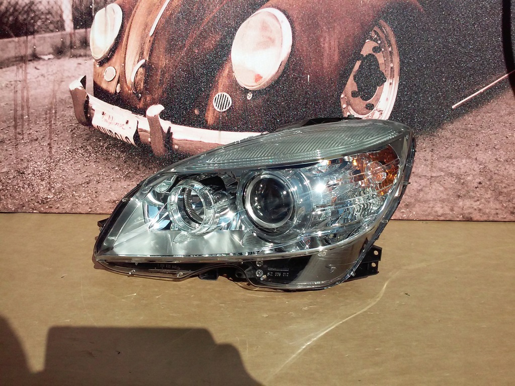 mercedes clase c w 204 bi xenon   faro  (#)