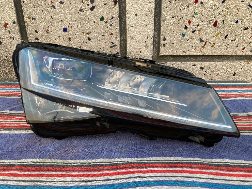  faro der.. skoda superb iii lift full led eu juego (#)