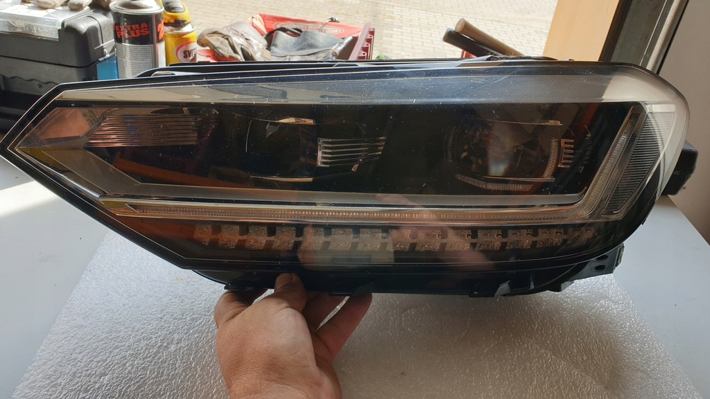 le full led vw touran 5tb941081a 2017r desmontado (#)