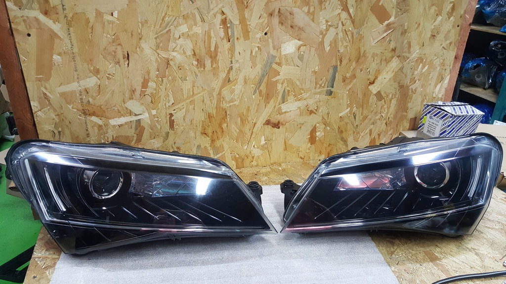  faro der.. delantera skoda superb iii 3 xénon led (#)