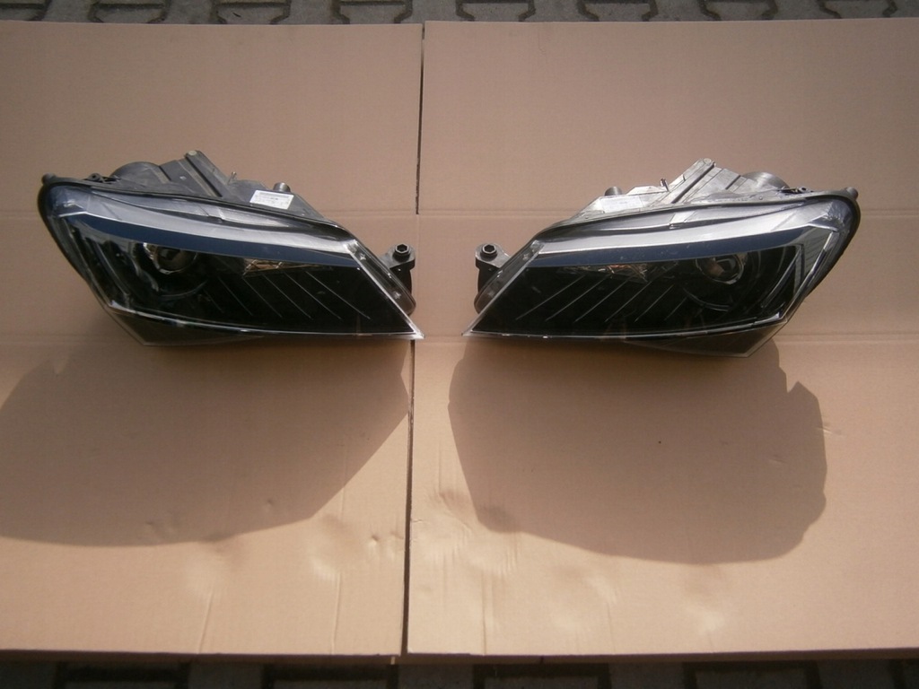  faro der.. izq. skoda superb 3 iii 3v1 xénon 15 (#)