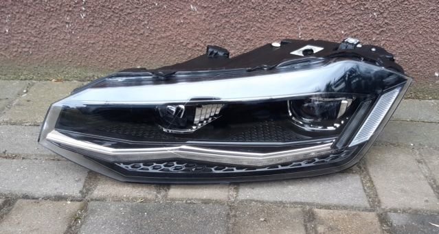 vw polo 2g1 faro frente izq. full led 2g1941035f (#)
