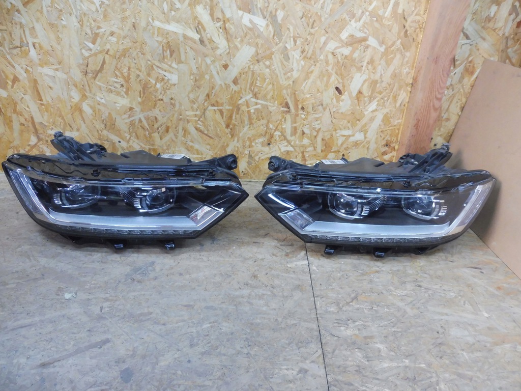 vw b8 3g1 faros passat frente lote full led (#)