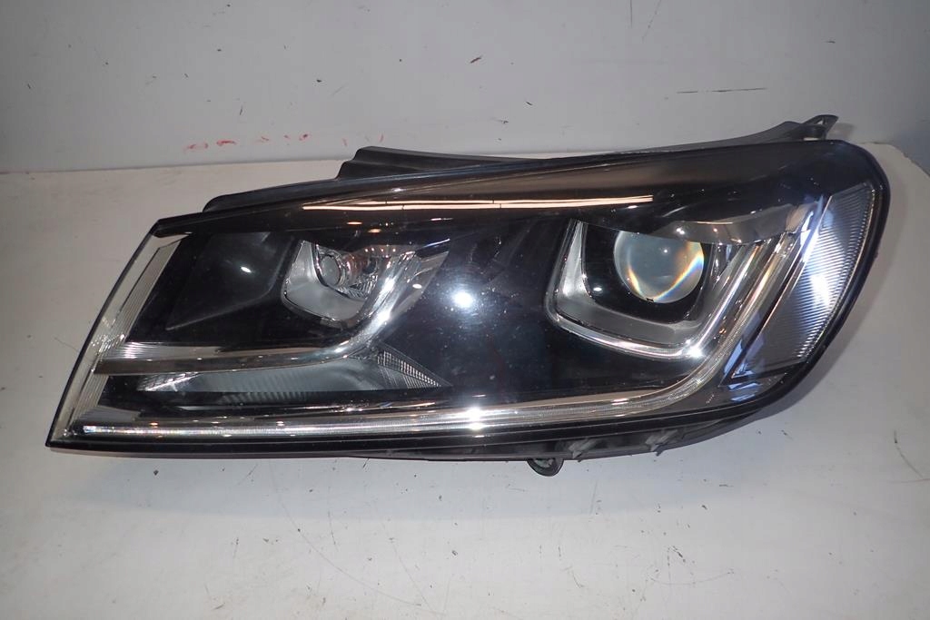  faro delantero izq. vw touareg lift 14 bi xenon skr (#)