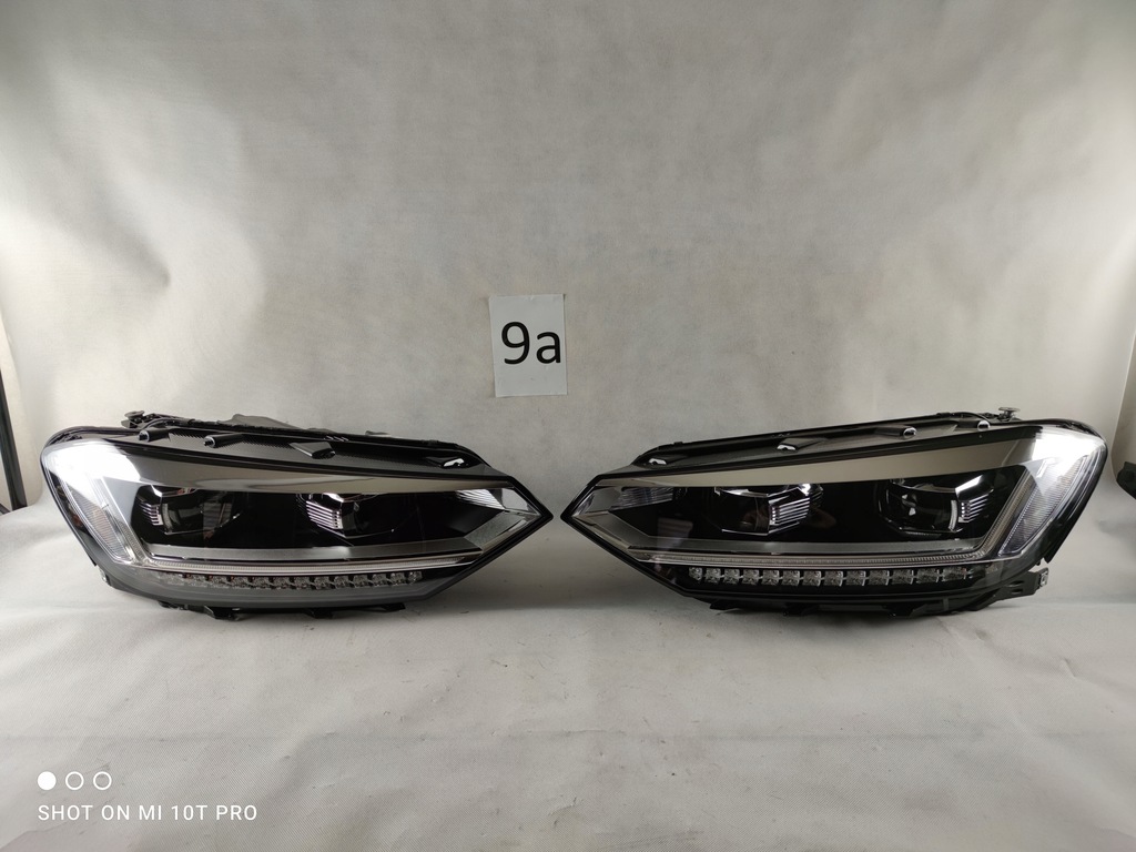 vw touran full led izq. der.. 5tb lote faro  (#)