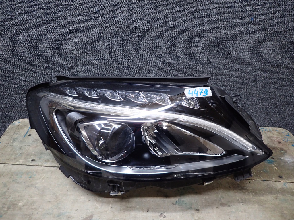  faro delantero der.. mercedes clase c w205 led high (#)