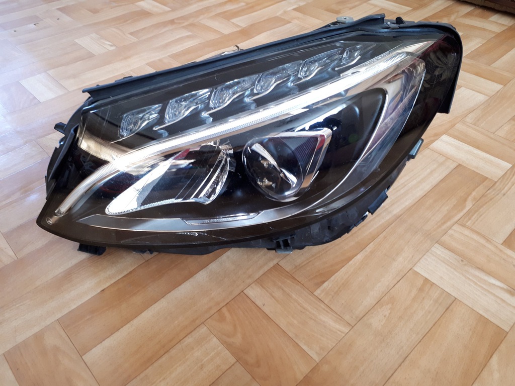mercedes c kl w205 faro delantero izq. led (#)