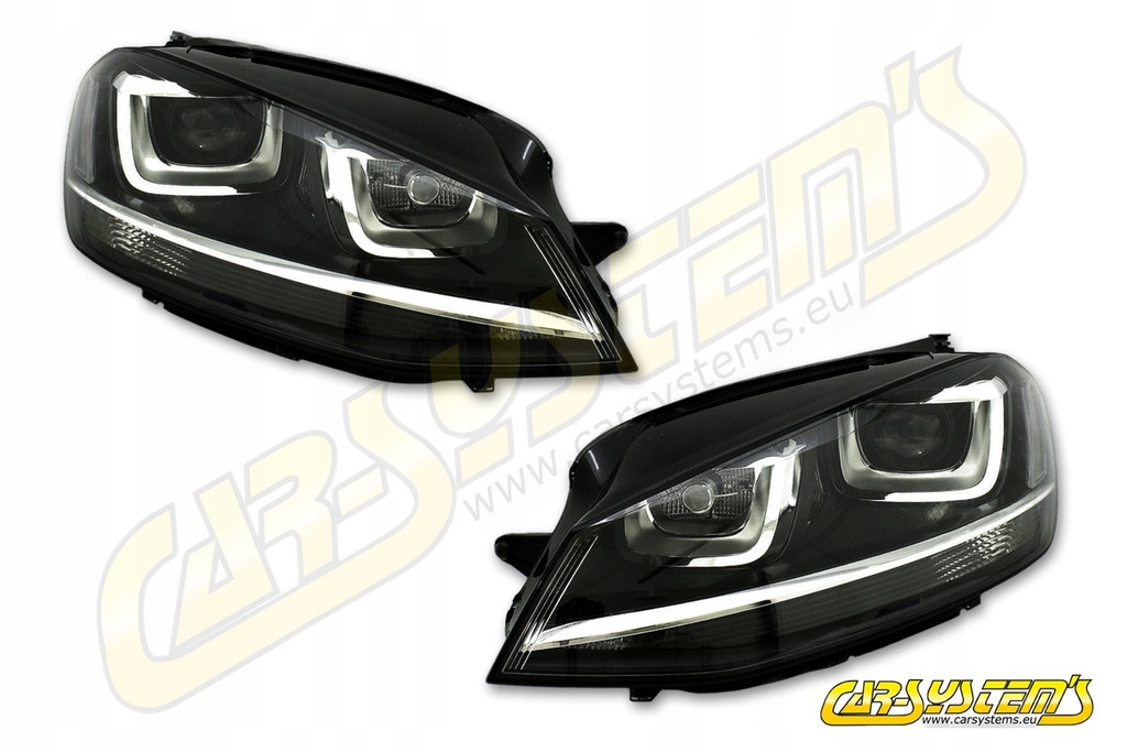 vw golf 7 faros xénon lote 5g1941031 5g1941032 (#)