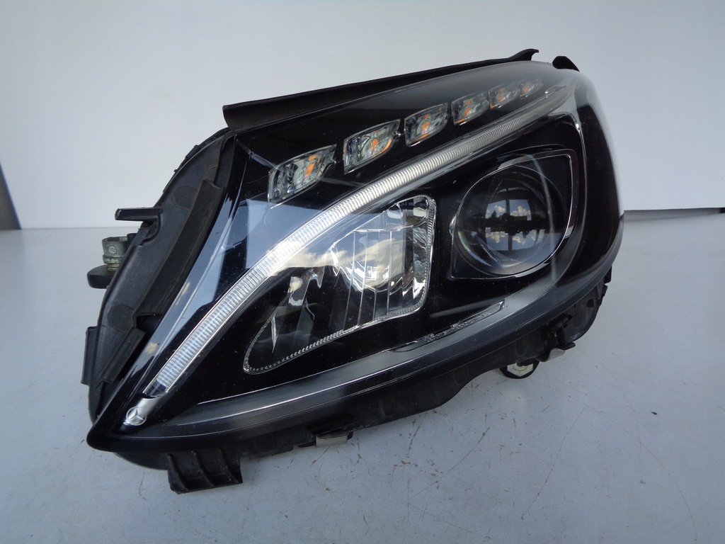  faro izq. mercedes c clase w205 14 18 full led hp (#)