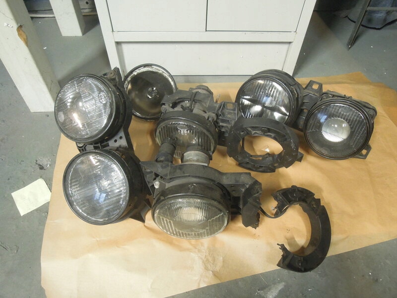 kit faros bmw e30 black hella (#)