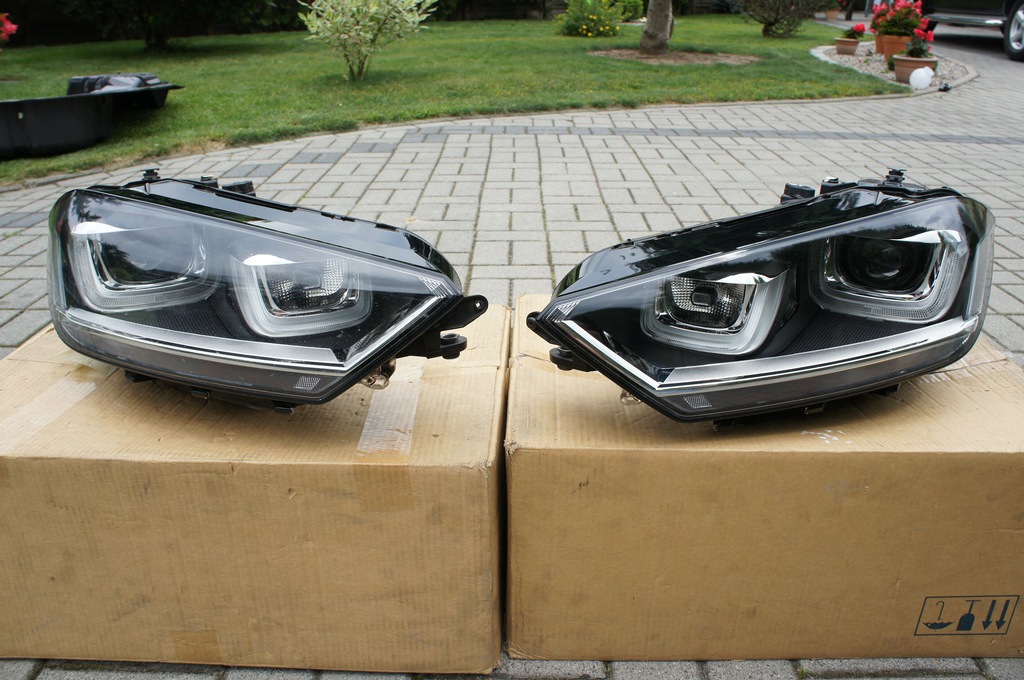 izq. der.. faro vw golf 7 sportsvan 510 xénon (#)
