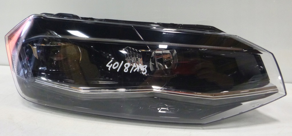 vw polo 2g1 19 faro der.. delantero full led (#)