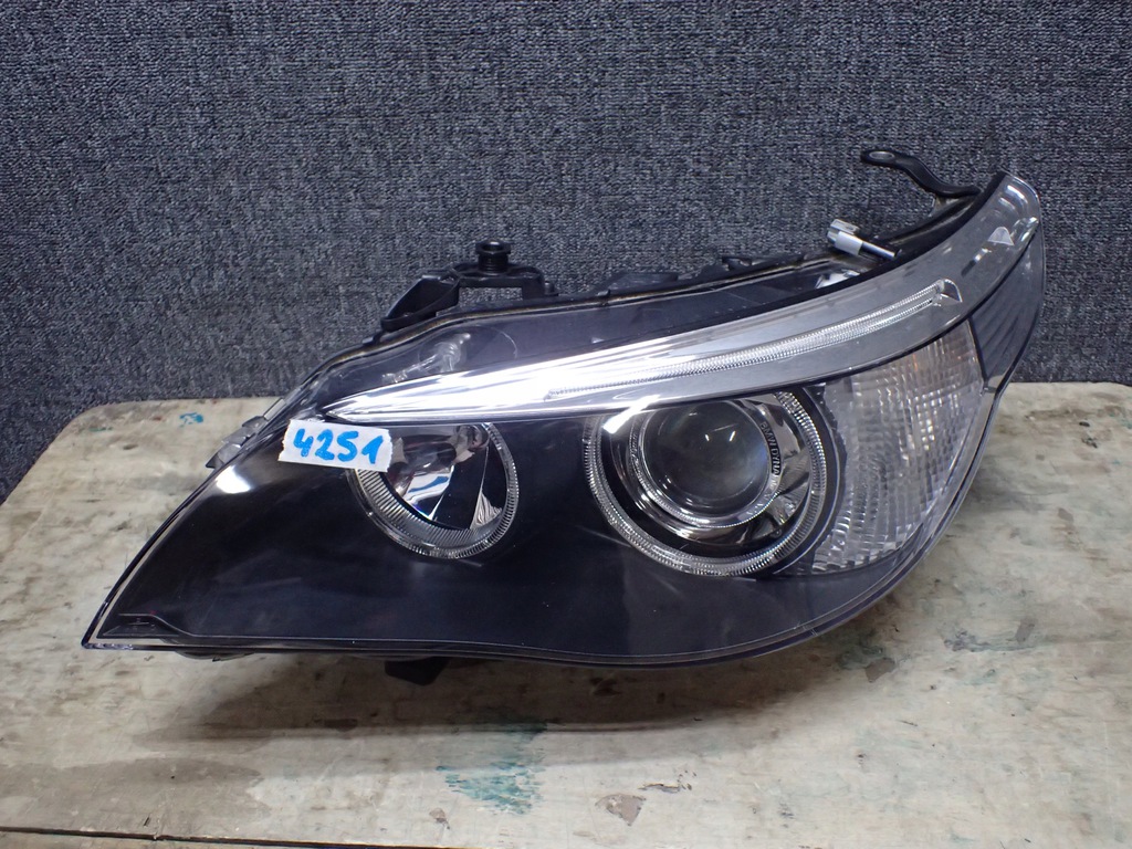  faro delantero izq. bmw 5 v e60 e61 xénon dinámicos skr (#)