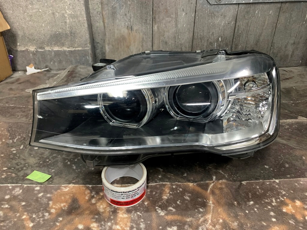  faro delantero izq. bi xenon bmw x3 f25 2014 2017 (#)