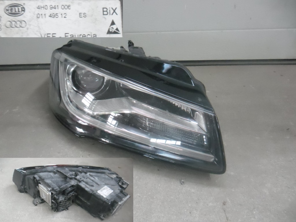 audi a8 4h d4 lift faro der.. xénon led 4h0941006 (#)
