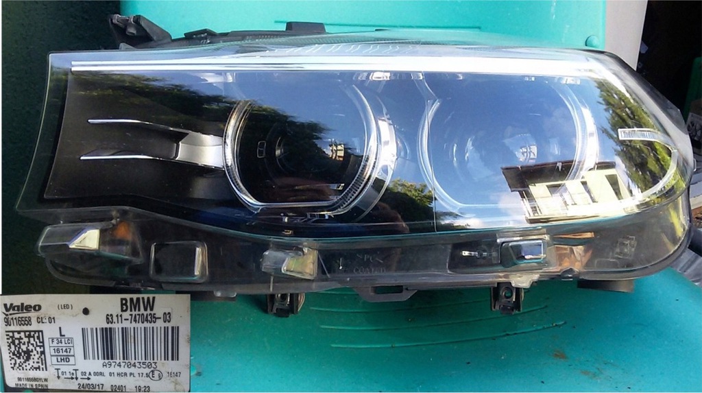  faro bmw 3 gt f34 lci led izq. original (#)