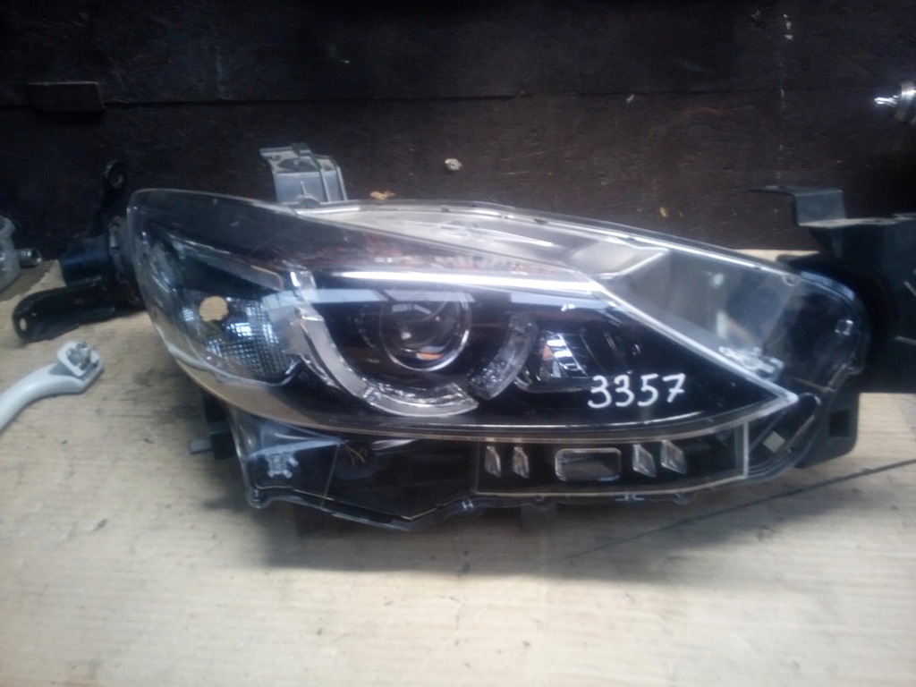  faro delantero lentilla der.. gj gl led jedna uk (#)