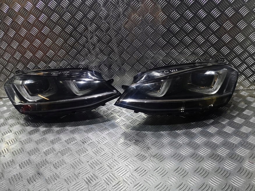 vw golf vii 7 faro der.. delantero bi xénon 5g1941034 (#)