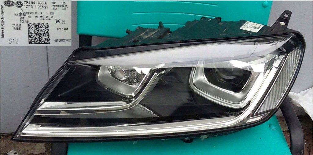 vw touareg lift 15 bi xénon led 033a (#)