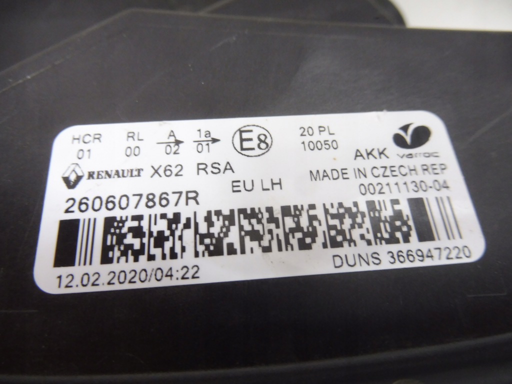 renaul master 3 lift 4 nm led drl izq. (#)