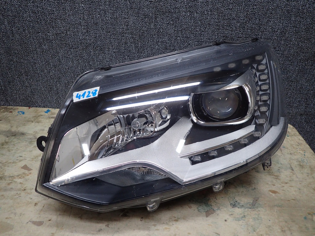  faro delantero izq. vw t5 lift bi xénon led 7e5941015 (#)