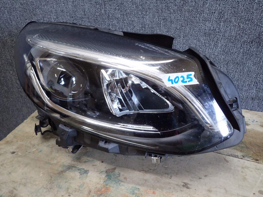  faro delantero der.. mercedes b clase w246 led lift (#)
