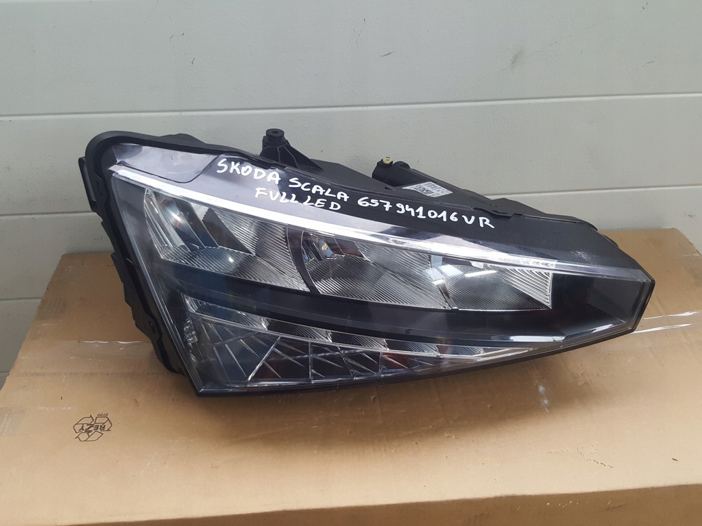 skoda scala 657941016 faro der.. delantero full led (#)