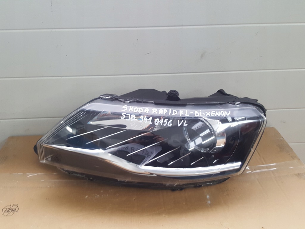 skoda rapid lift faro izq. delantero bi xenon (#)