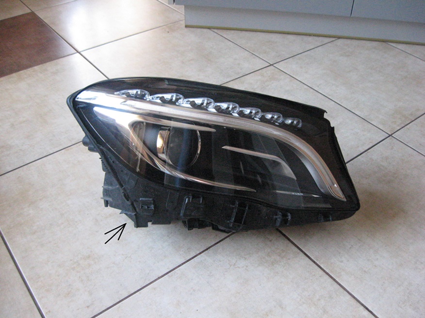 der.. izq. bi xénon led mercedes gla w156 (#)