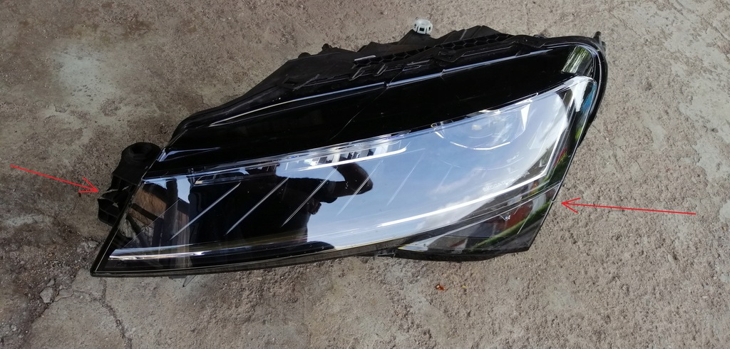 skoda superb iii faro delantero izq. led (#)