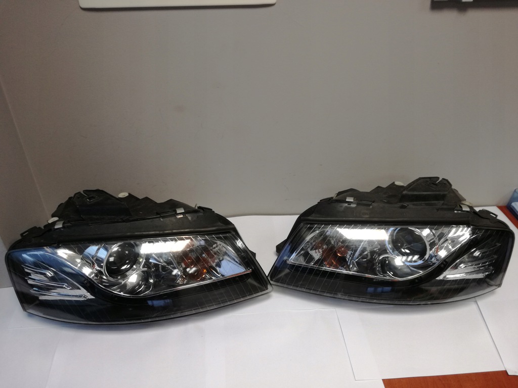 audi a3 8p faro der.. izq. delantero tuning led diody (#)