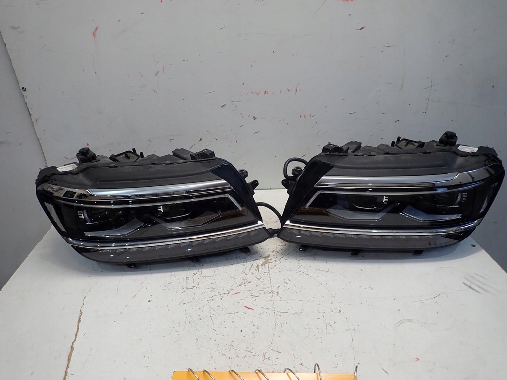  faro delantero izq. vw tiguan 2015 allspace full led (#)