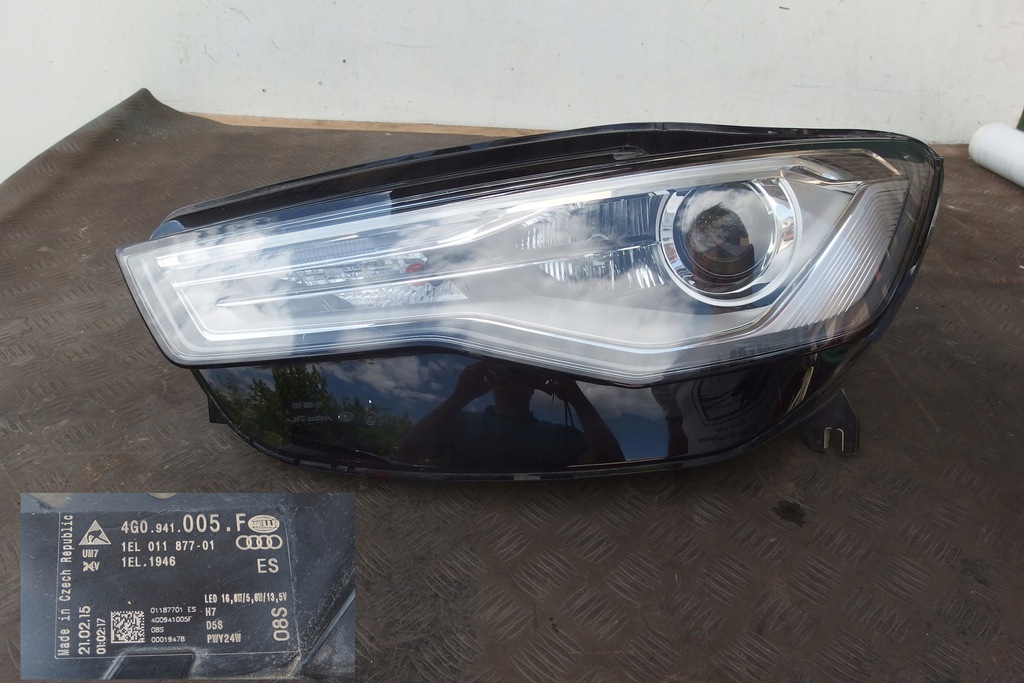 audi a6 c7 faro delantero izq. xénon 4g0941005f (#)