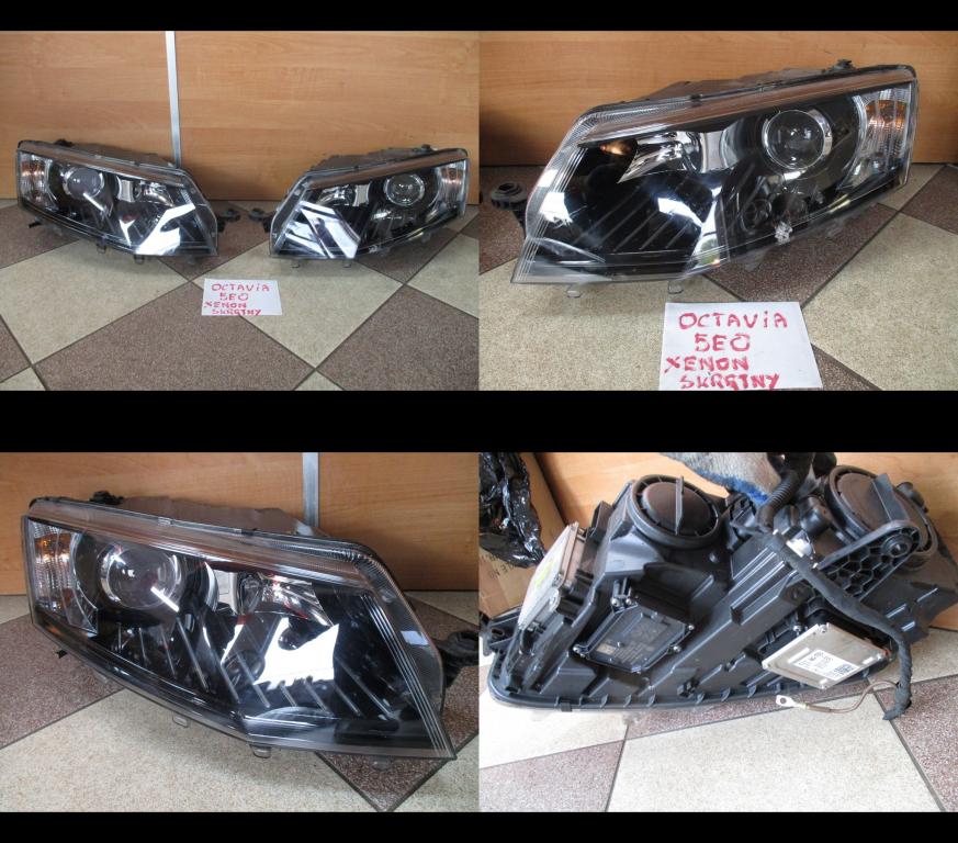  faro xénon giratorio skoda octavia 3 iii 5e0 izq. (#)