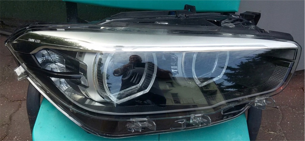  faro led der.. bmw 1 f20 f21 lci lift negra (#)
