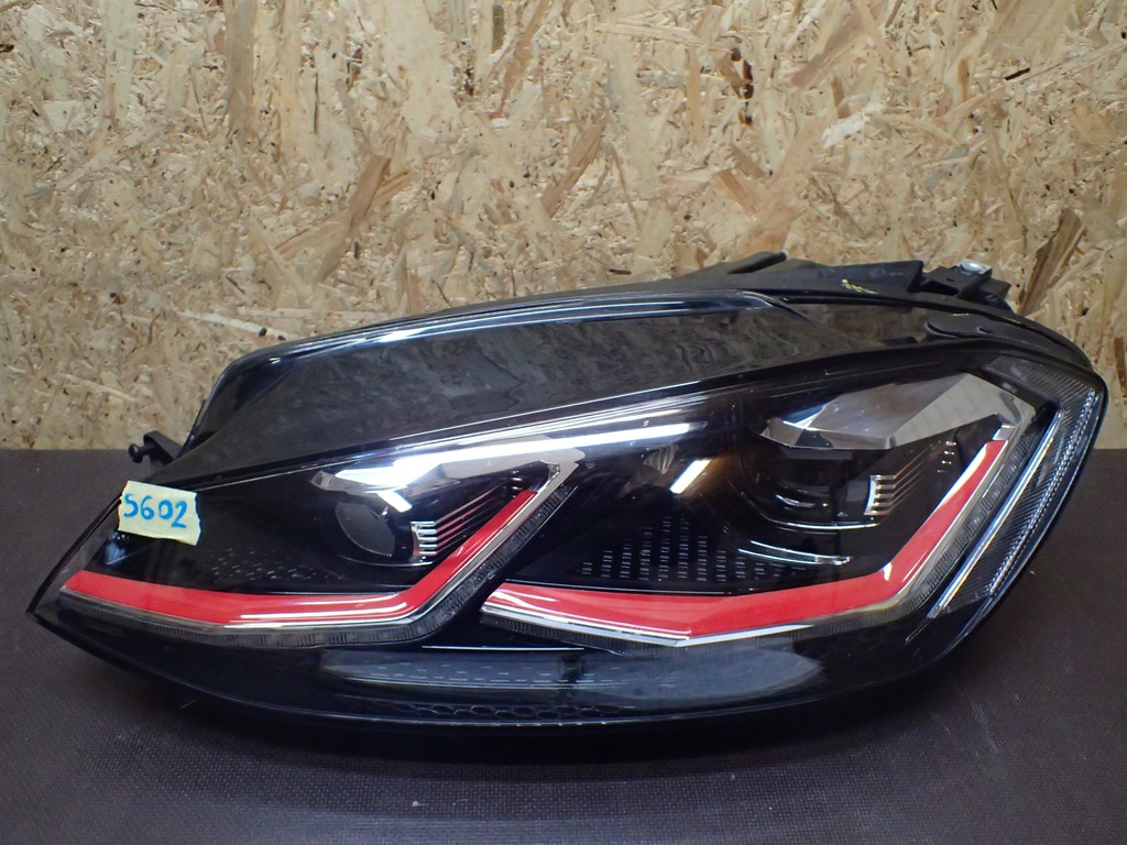  faro delantero izq. vw golf vii 7 lift gti full led (#)