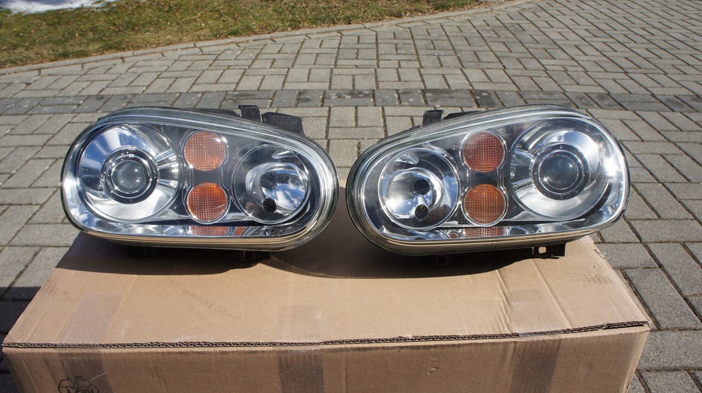 delantero izq. der.. faro vw golf 4 iv xénon (#)