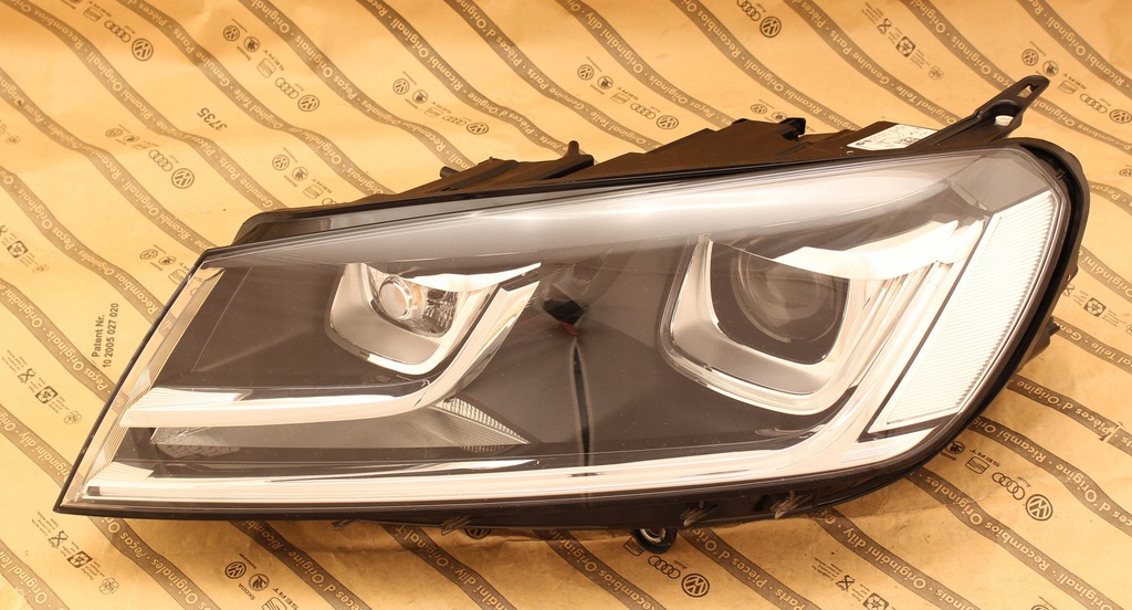 vw touareg 2 ii fl lift 14 faro bi xenon led (#)