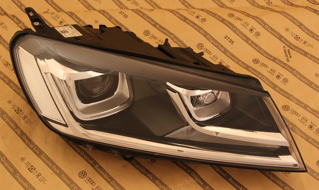 vw touareg 2 ii fl lift 14 faro bi xenon led (#)