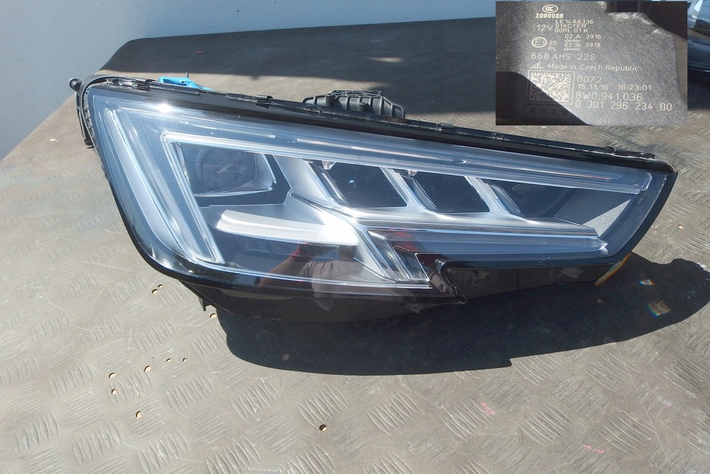 audi a4 b9 faro delantero der.. matrix full 8w0941036 (#)