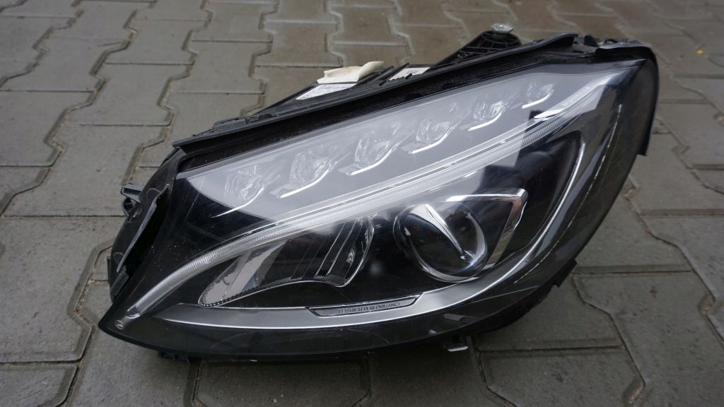 mercedes c w 205 faro izq. delantero full led (#)