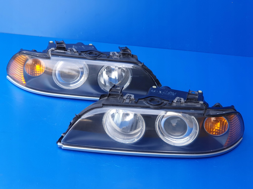  faros bmw e39 lift halogeno soczewki h7 hella europa (#)