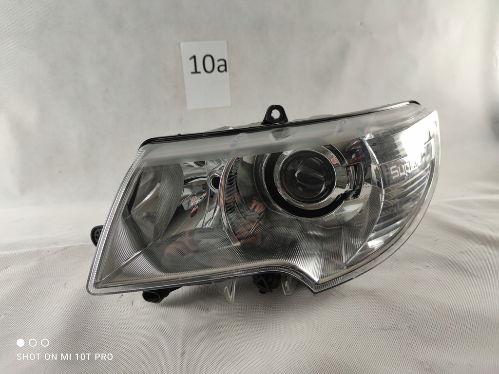 skoda superb ii xénon izq. torsional 3t1 faro  (#)