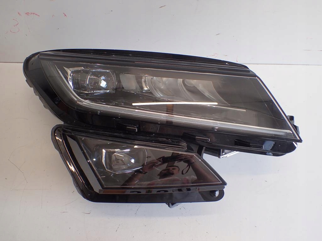  faro delantero der.. skoda kodiaq full led (#)