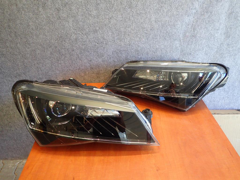  faro delantero der.. skoda superb iii bi xen (#)