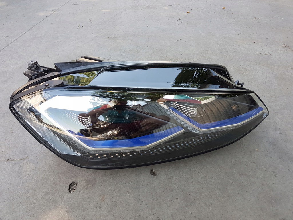  faro der.. delantero full led vw golf vii gte original (#)