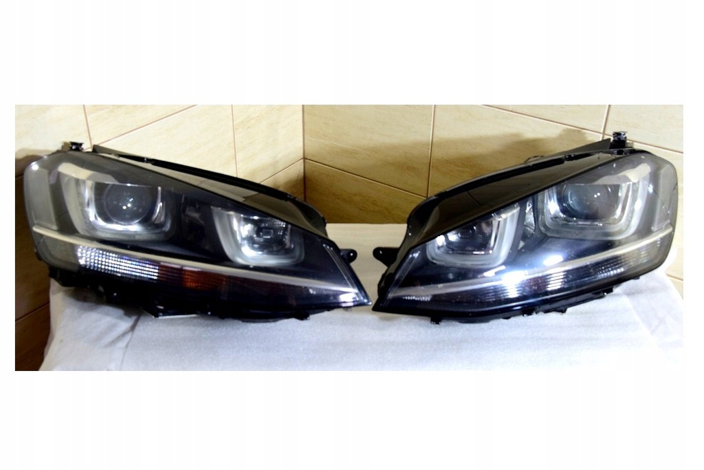 vw golf 7 vii gtd 12 16 delantero faro l (#)